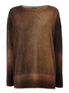 Avant Toi Two-tone Sweater, Women's, Size: Xs, Brown, Cashmere