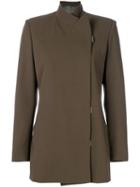 Jean Paul Gaultier Pre-owned Peaked Lapels Midi Blazer - Brown