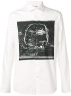Alexander Mcqueen Abstract Print Shirt - White