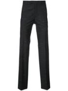 Dior Homme Woven Stripe Trousers - Black