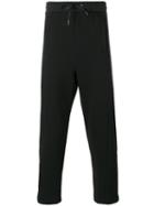 D.gnak Jersey Track Pants, Men's, Size: 32, Black, Cotton