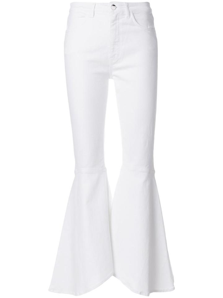Pinko Flared Jeans - White