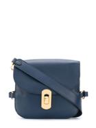 Coccinelle Satchel Cross Body Bag - Blue