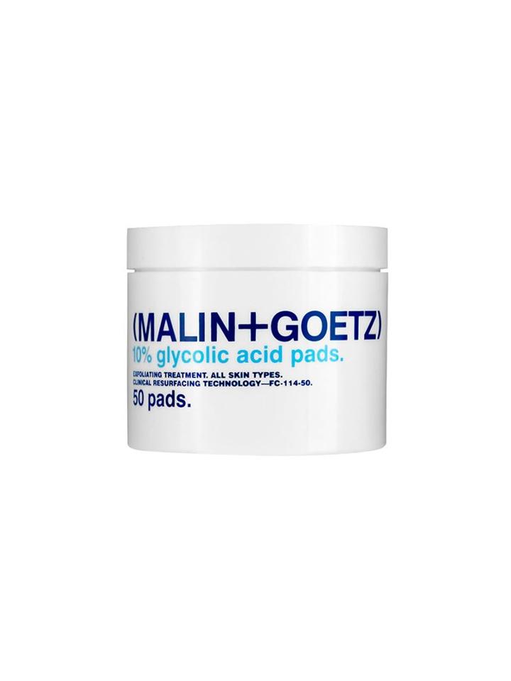 Malin+goetz 10% Glycolic Acid Pads, White