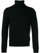 Valentino Roll Neck Jumper, Men's, Size: Large, Black, Cashmere