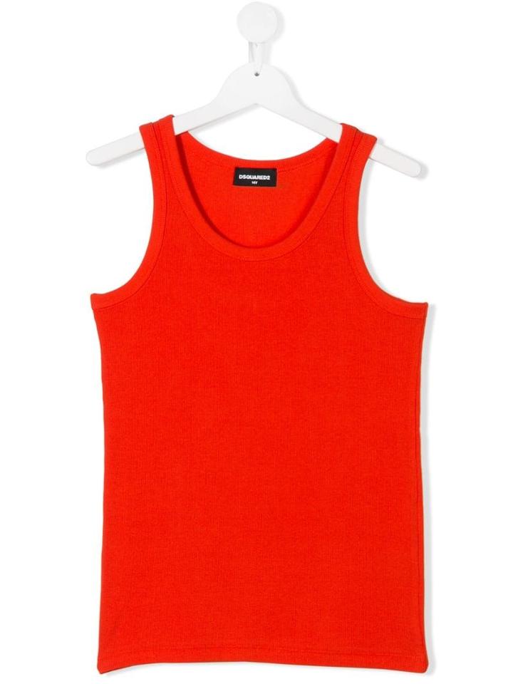 Dsquared2 Kids Teen Tank Top - Yellow