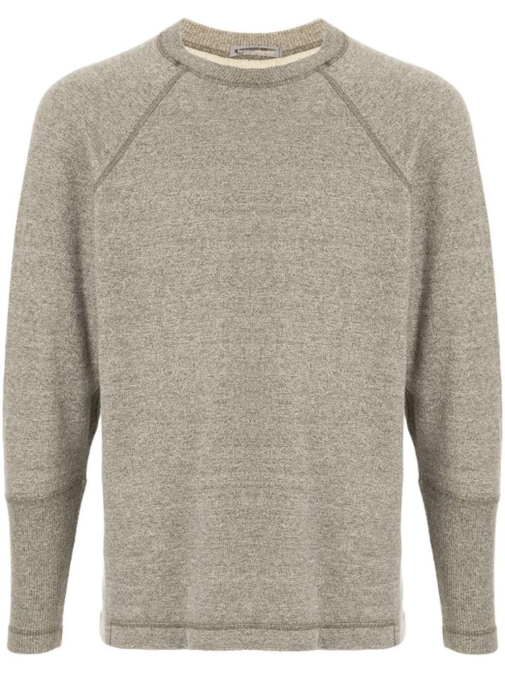 Issey Miyake Pre-owned 1980's Logo Printed Sweatshirt - Grey