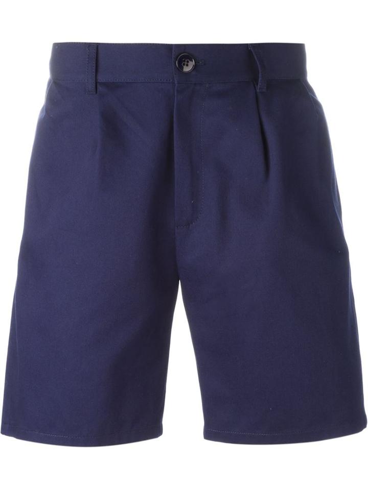 Gosha Rubchinskiy Denim Twill Shorts, Men's, Size: Xl, Blue, Cotton