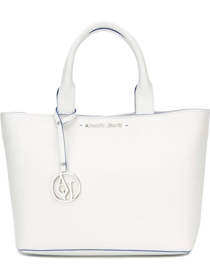 Armani Jeans Small Two-handle Tote Bag