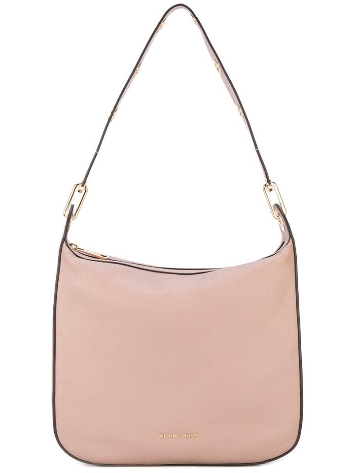 Michael Kors - Eyelets Embellished Shoulder Bag - Women - Leather - One Size, Pink/purple, Leather
