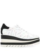 Stella Mccartney Logo Printed Sneak-elyse - White