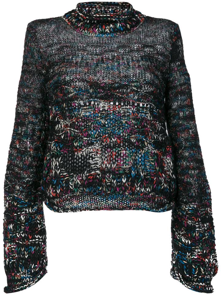 Missoni Slouchy Knit Jumper - Black