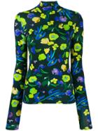 Christian Wijnants Floral Top - Green
