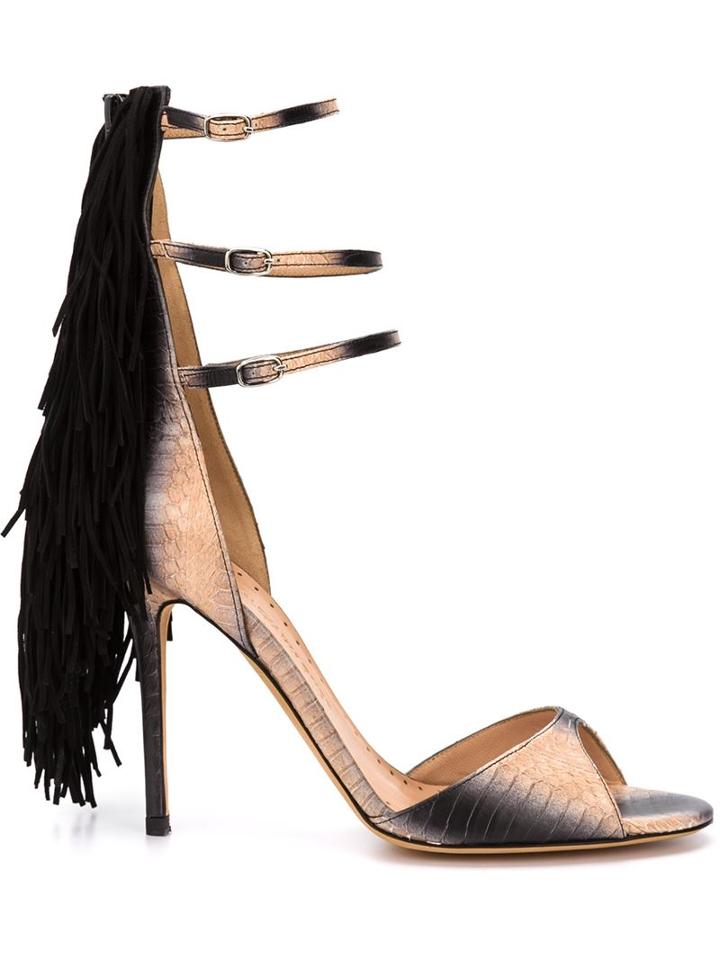 Alexa Wagner 'aurinia' Fringed Sandals