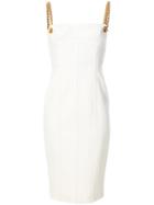 Tom Ford Chain Shoulder Dress - White