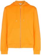 Kenzo Bird Embroidery Cotton Hoodie - Orange