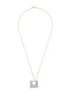 Lauren Klassen Bread Clip Necklace, Women's, Grey