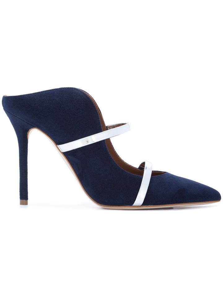 Malone Souliers Maureen 100 Mules - Blue