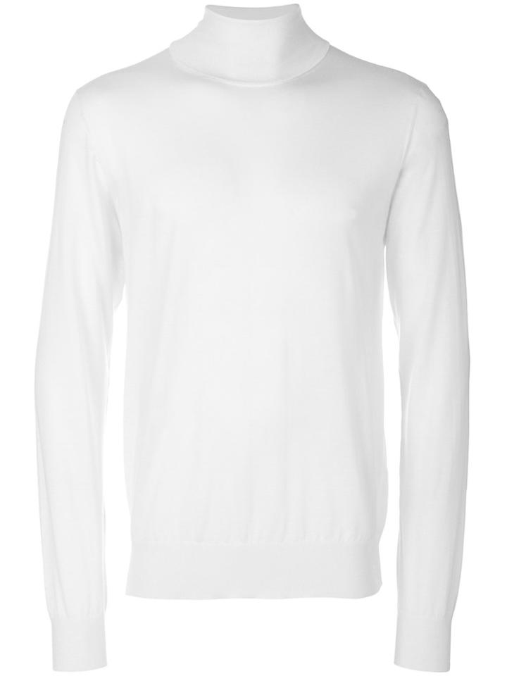 Dolce & Gabbana Turtleneck Sweater - White