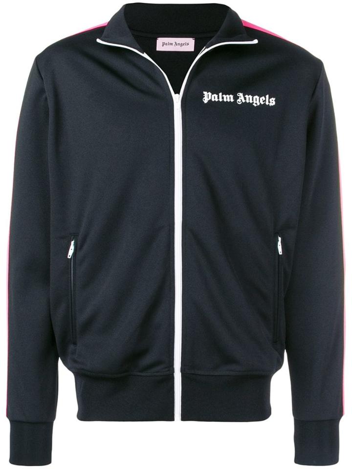 Palm Angels Side Stripes Track Jacket - Black