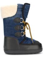 Dsquared2 Lace-up Moon Boots - Blue