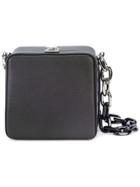 The Volon Cube Shoulder Bag - Black