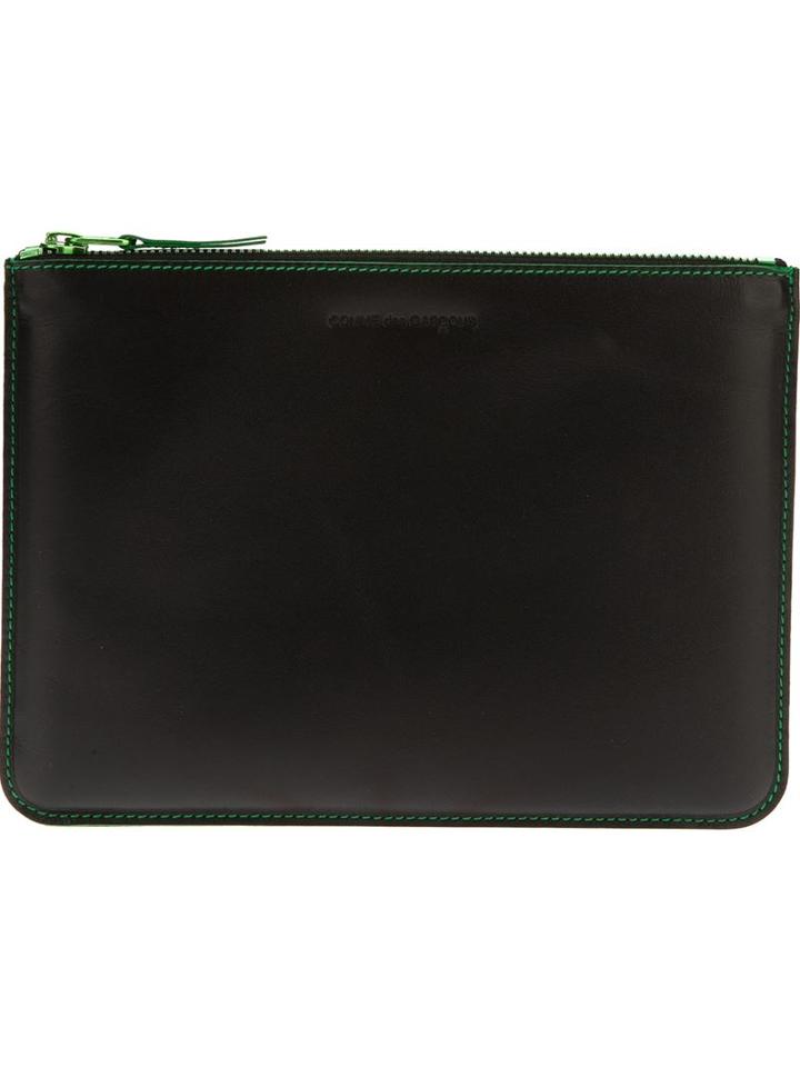 Comme Des Garcons Play Zip Wallet
