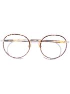 Moscot 'spiel' Glasses, Brown, Metal/acetate