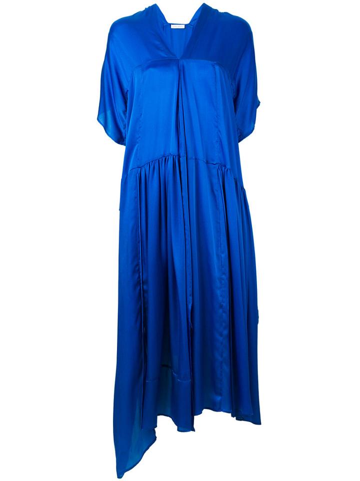 Christian Wijnants - Oversized Dress - Women - Silk - 40, Blue, Silk