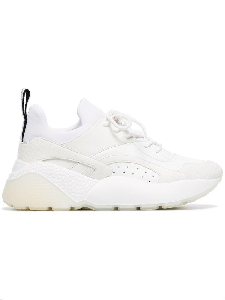 Stella Mccartney White Eclypse Pu Sneakers