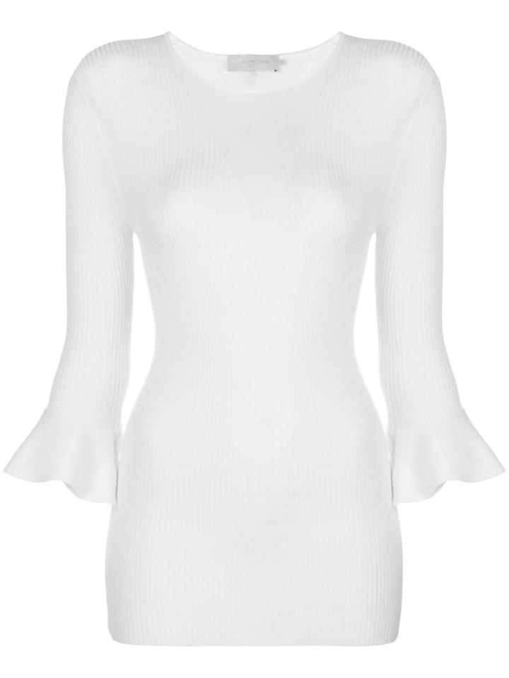 L'autre Chose Perfectly Fitted Sweater - White