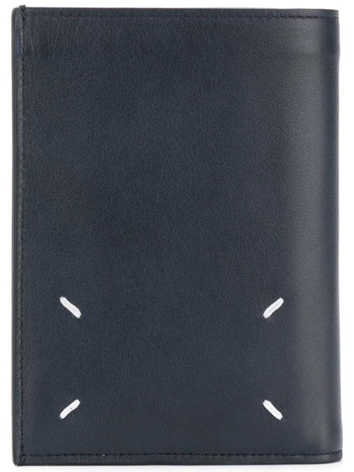 Maison Margiela Classic Bi-fold Wallet - Blue