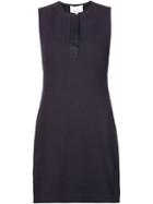 3.1 Phillip Lim Jacquard Mini Dress, Women's, Size: 6, Blue, Polyamide