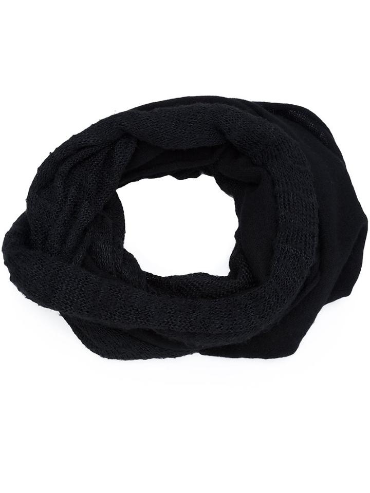 Label Under Construction Knitted Circle Scarf