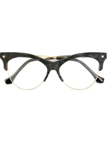 Balenciaga Eyewear Marble Effect Glasses
