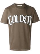 Golden Goose Deluxe Brand - Brand Print T-shirt - Men - Cotton - S, Green, Cotton
