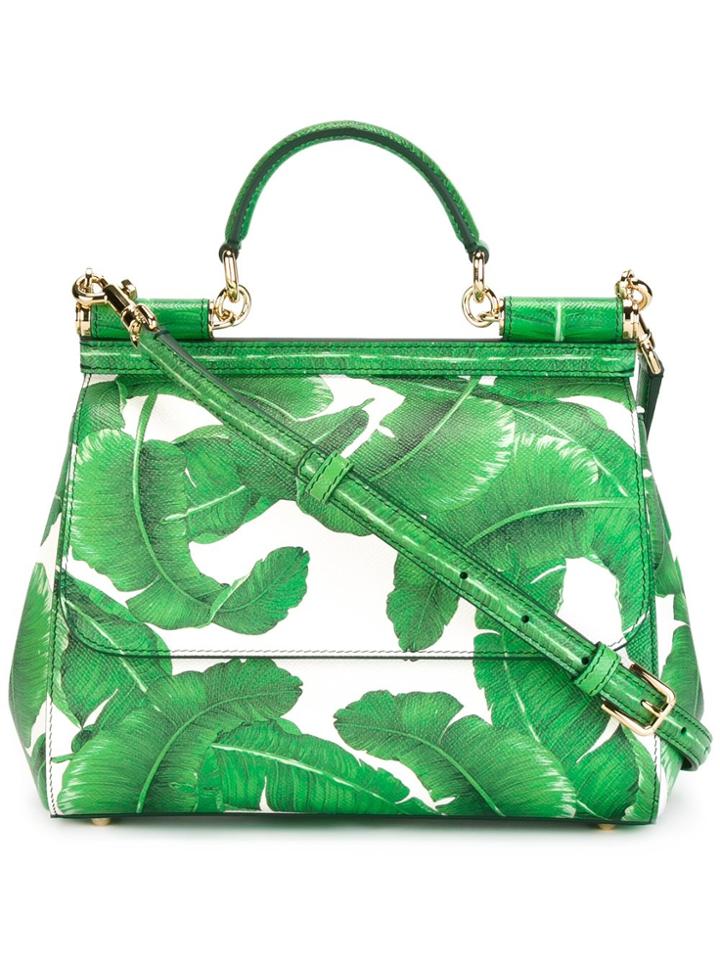 Dolce & Gabbana Sicily Tote Bag - Green