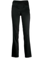 Chanel Pre-owned 2007 Slim-fit Trousers - Black