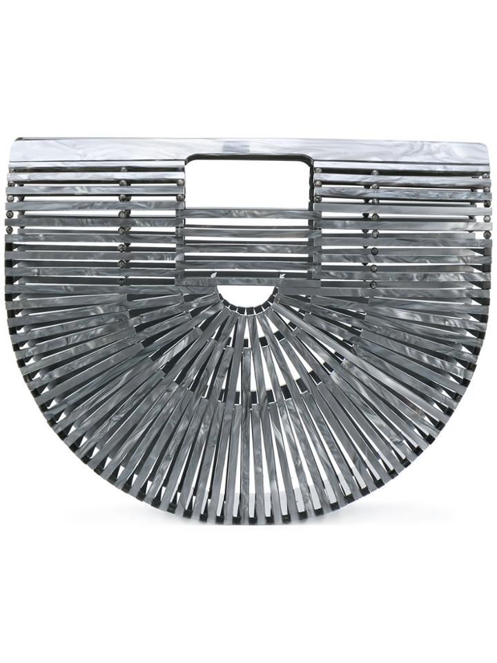 Cult Gaia Ark Clutch Bag - Grey