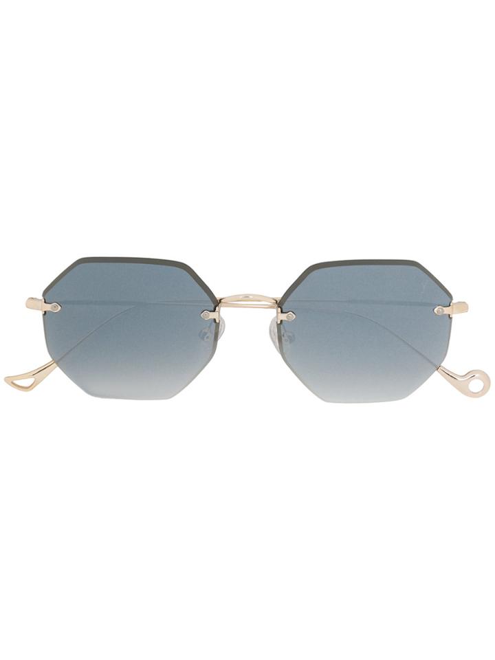 Eyepetizer Oversized Sunglasses - Green