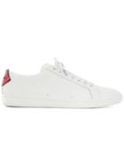 Saint Laurent Signature Court Sl/01 Lips Sneakers - White