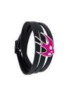 Mcq Alexander Mcqueen Triple Strap Swallow Bracelet - Black