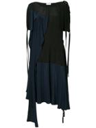 Jw Anderson Color Block Dress - Black