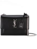 Saint Laurent - Monogramme Sunset Shoulder Bag - Women - Leather - One Size, Women's, Black, Leather