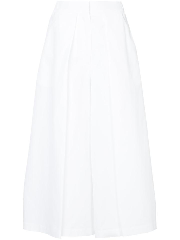 Rossella Jardini High-waisted Culottes - White