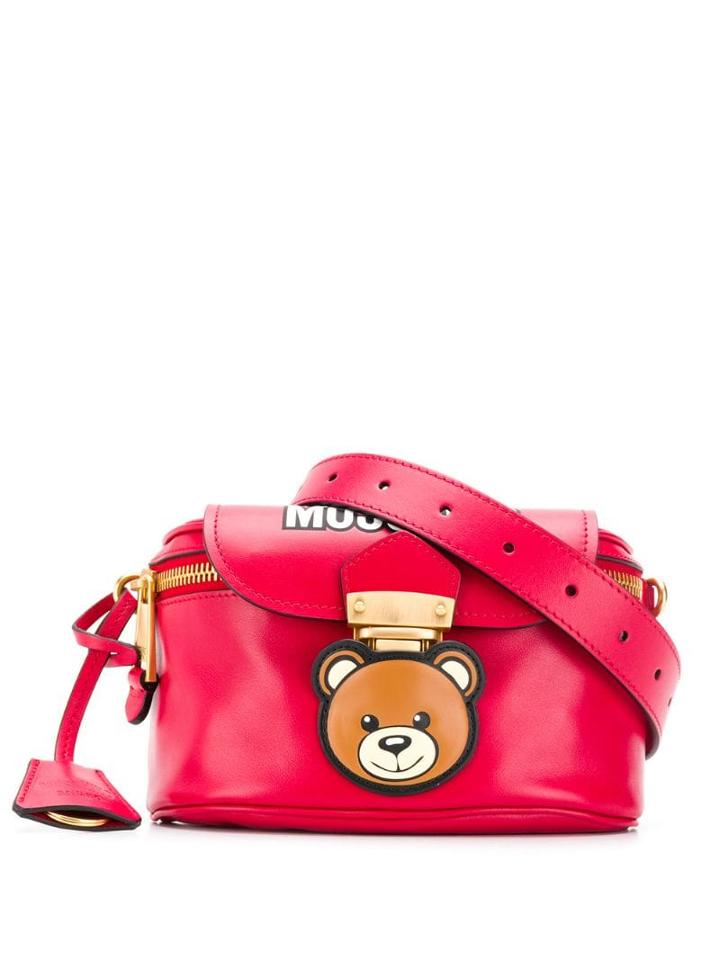 Moschino Teddy Belt Bag - Red