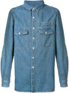 Stampd Classic Denim Shirt, Men's, Size: Medium, Blue, Cotton