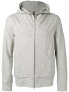 Attachment - Seamed Zip Hoodie - Men - Cotton/linen/flax/polyurethane - Iv, Grey, Cotton/linen/flax/polyurethane