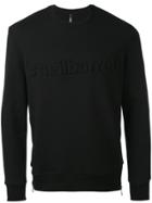 Neil Barrett Knitted Sweater - Black