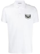 Dirk Bikkembergs Logo Short-sleeve Polo Shirt - White